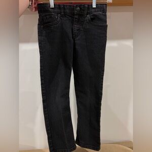 Levi’s (511) — Boys Charcoal Black Jeans — Slim fit Stretch — 7 regular